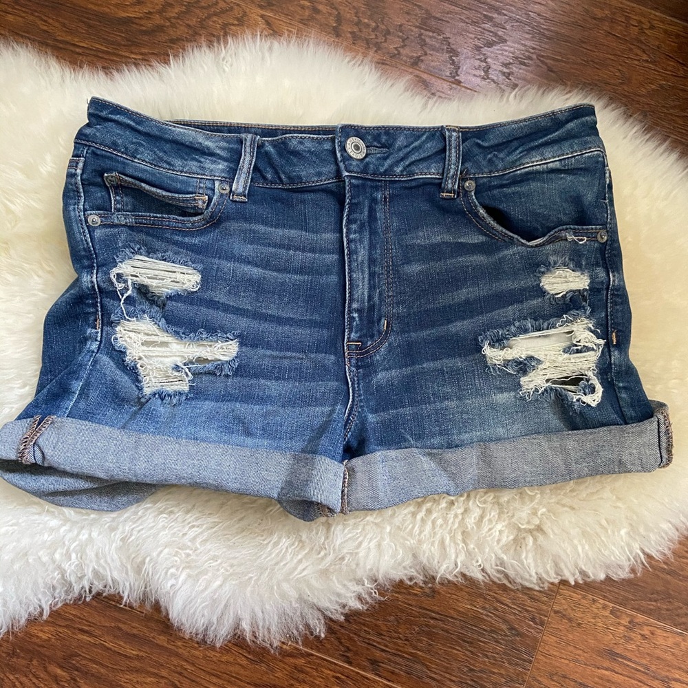 American eagle jean shorts